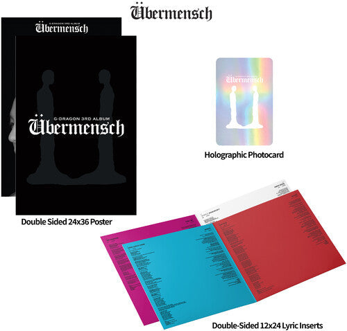 G-DRAGON- Ubermensch - Die-Cut Mirrorboard - LP