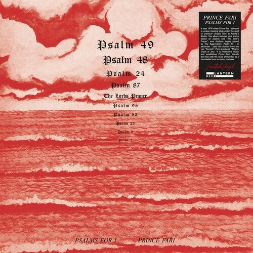 Prince Far I- Psalms For I - LP