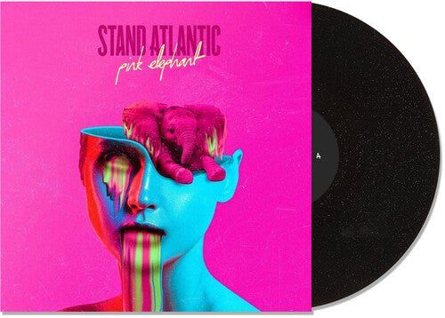 Stand Atlantic- Pink Elephant - Black Glitter Vinyl - LP