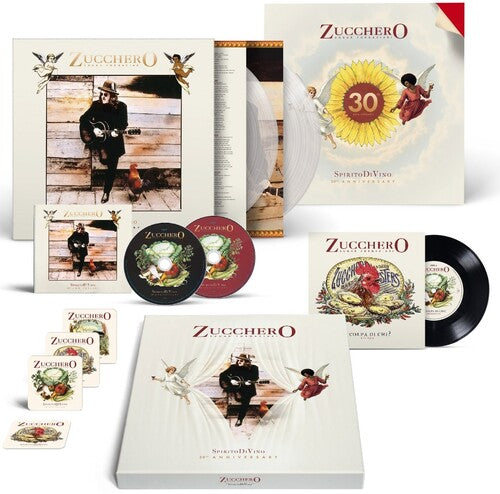 Zucchero- Spirito Divino - Crystal Vinyl 2LP + 2CD + 7-inch + Book - LP