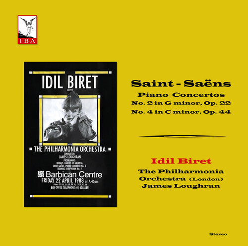 Idil Biret- Saint-Saens: Piano Concertos Nos. 2 & 4 - LP