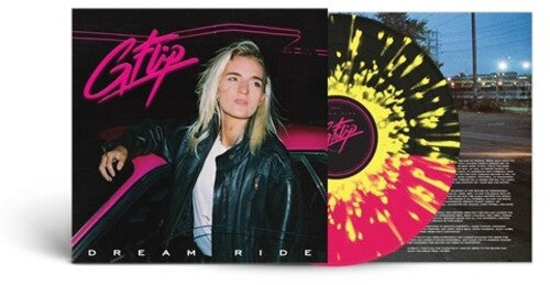 G Flip- Dream Ride (indie edition - half pink / half black with yellow splatter) (Indie Exclusive Vinyl) - LP