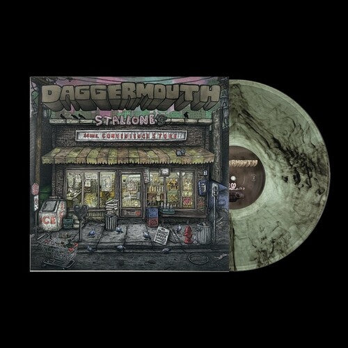 Daggermouth- Stallone - Coke Bottle W/ Black Swirl - LP