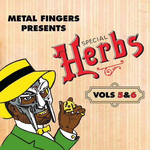 MF Doom- Metal Fingers Presents: Special Herbs Vol. 5 & 6 - Red Vinyl - LP