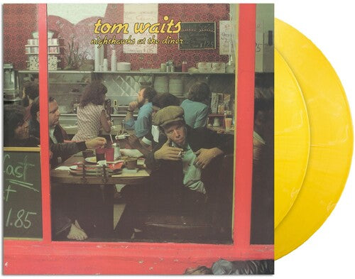 Tom Waits- Nighthawks at the Diner (Anniversary Edition) - Yellow Marble Vinyl - LP