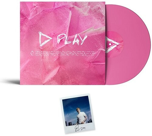Ed Sheeran- Play Indie Exclusive (Pink Vinyl w/ Signed Polaroid) - LP