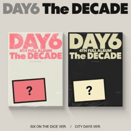 Day6: The Decade - Random Cover - incl. 92pg Photobook, Postcard, Messag Card, 2 Photocards, Original Ticket + Folding Poster - CD
