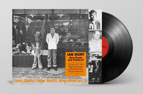 Ian Dury- New Boots & Panties - Black Vinyl - LP