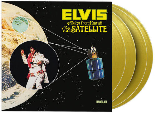 Elvis Presley- Aloha From Hawaii Via Satellite - Limited 180-Gram Yellow Colored Vinyl - LP