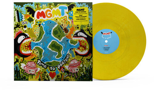 MGMT- Time To Pretend - Banana Yellow - LP