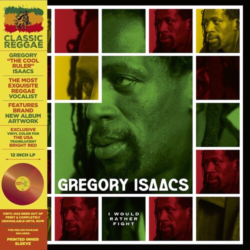 Gregory Isaacs- I Would Rather Fight - Red Vinyl - LP