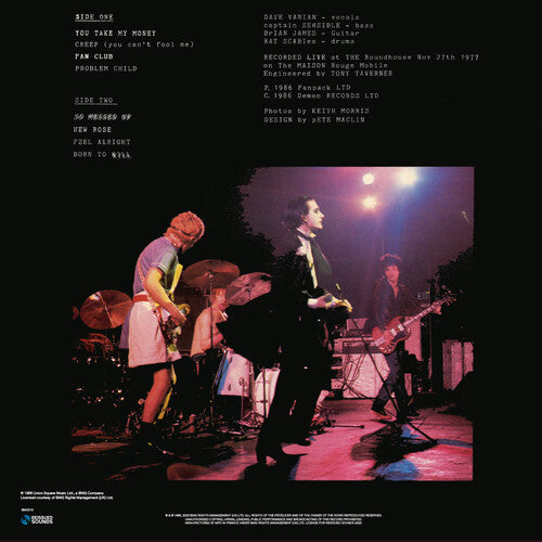 The Damned- Not The Captain's Birthday Party - LP