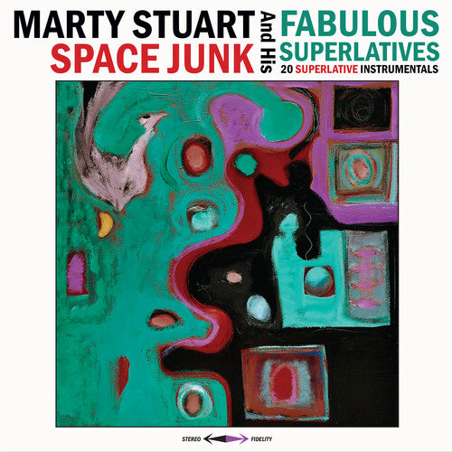 Marty Stuart & His Fabulous Superlatives- Space Junk (Blue Vinyl) - LP