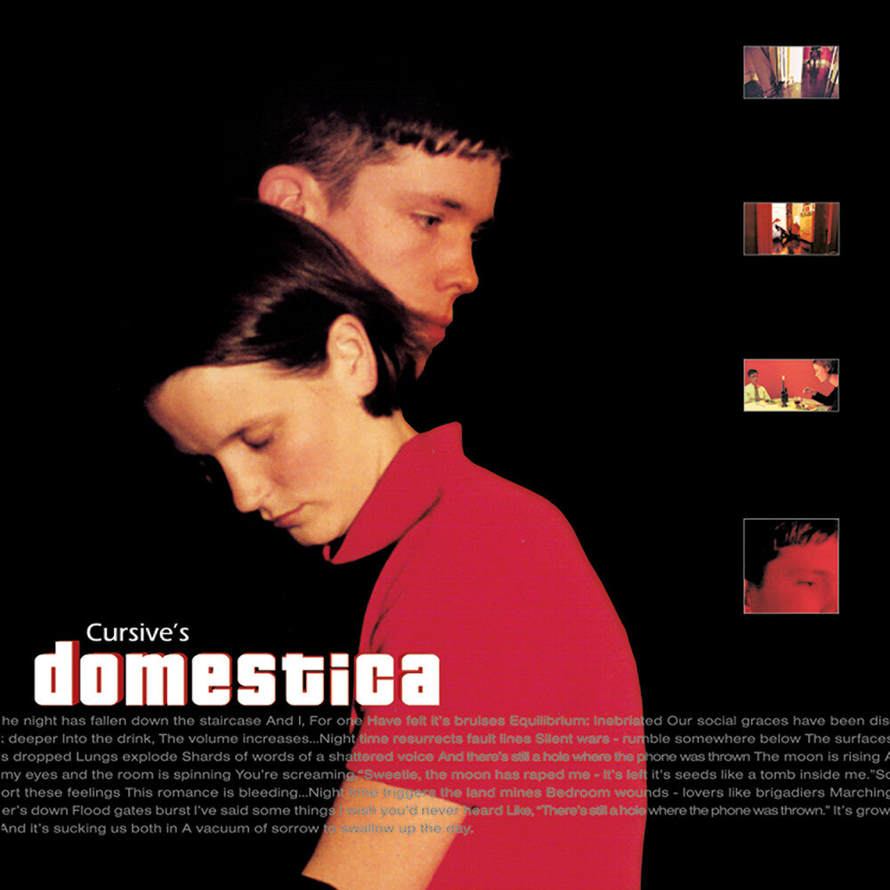 Cursive- Domestica (Red Vinyl) - LP
