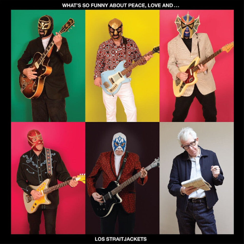 Los Straitjackets- What's So Funny About Peace, Love and Los Straitjackets - LP
