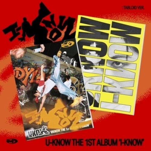U-Know Yoonho: I-Know - Tabloid Version - incl. Tabloid Sheet, 8 Sticker Set + Photocard - CD