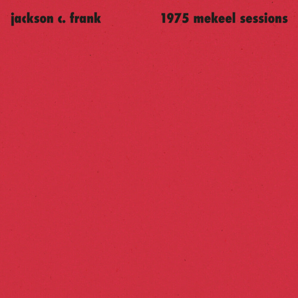 Frank Jackson C.- 1975 Mekeel Sessions - LP