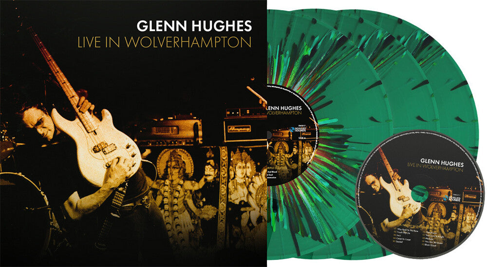 Glenn Hughes- Live In Wolverhampton - Splatter Vinyl + Cd (W/Cd) - LP