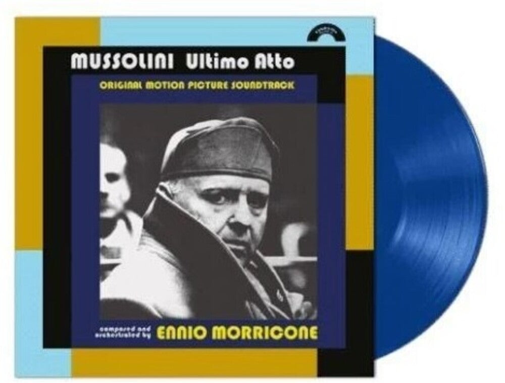 Ennio Morricone (Blue) (Colv) (Ltd) (Ita)- Mussolini Ultimo Atto - O.S.T. - Blue Vinyl (Blue) - LP