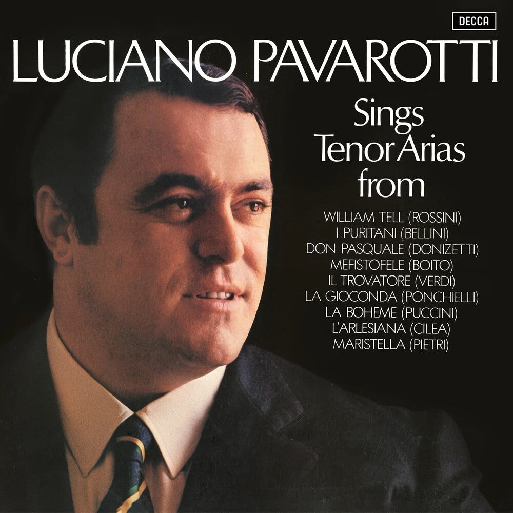 Luciano Pavarotti- Sings Tenor Arias From Italian Opera - LP