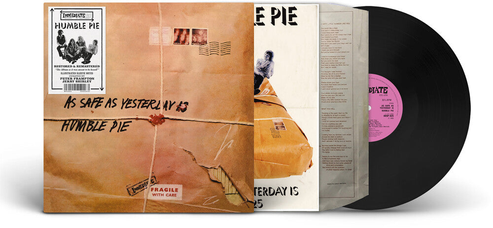 Humble Pie- As Safe As Yesterday Is - LP