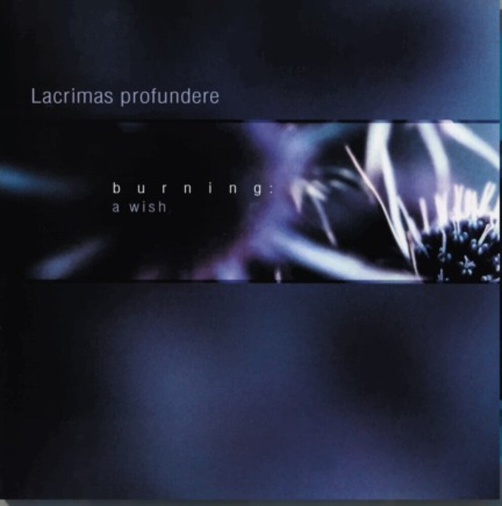 Lacrimas Profundere- Burning: A Wish - Blue & Black Splatter Vinyl (Uk) - LP