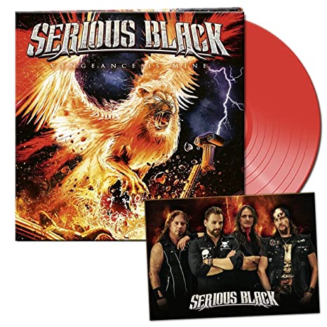 Serious Black: Vengeance Is Mine (Clear Red Vinyl) - VINYL