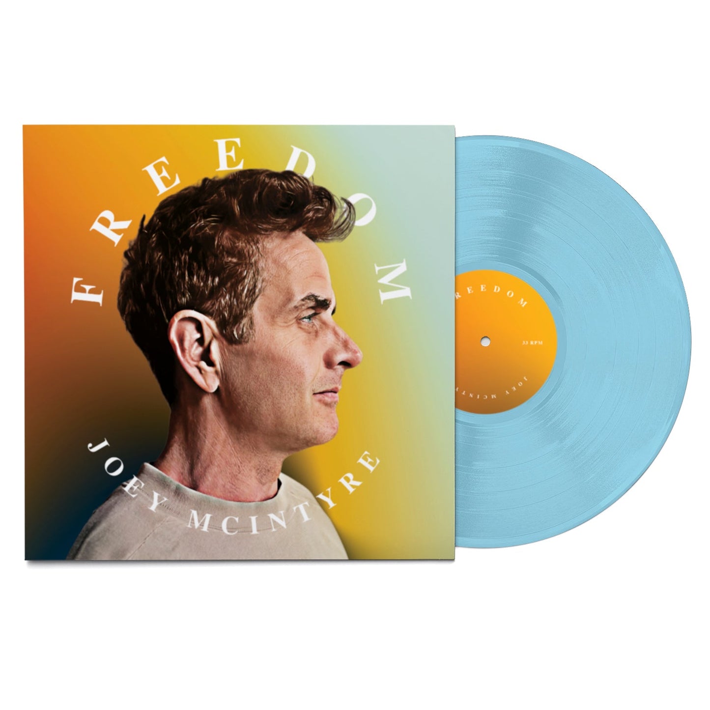 Joey McIntyre- Freedom (Baby Blue Vinyl) - LP