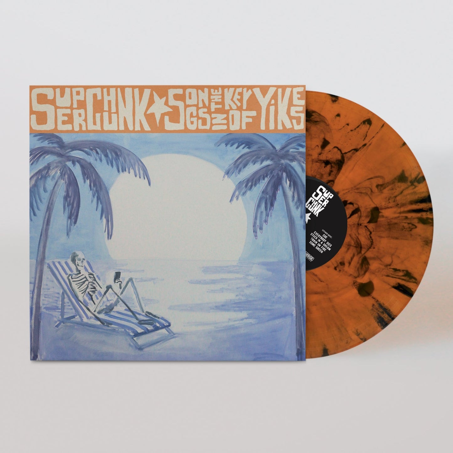 Superchunk- Songs in the Key of Yikes (Peak Vinyl, Orange & Black Swirl) - LP