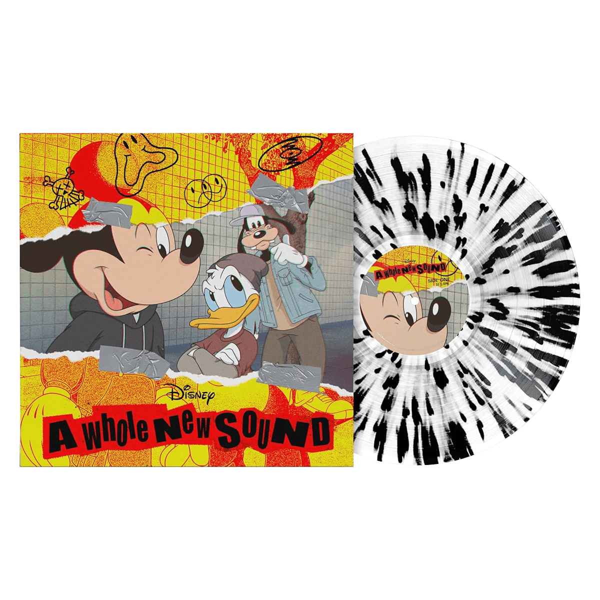 Various- A Whole New Sound (Splatter Vinyl) - LP