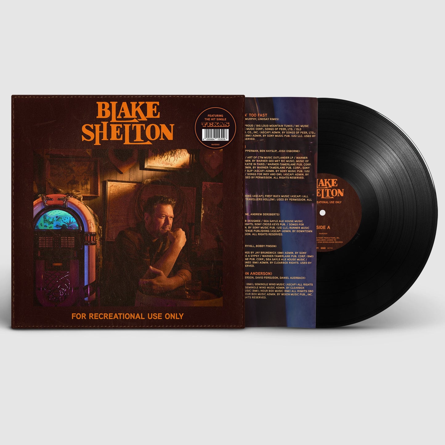 Blake Shelton- For Recreational Use Only - LP