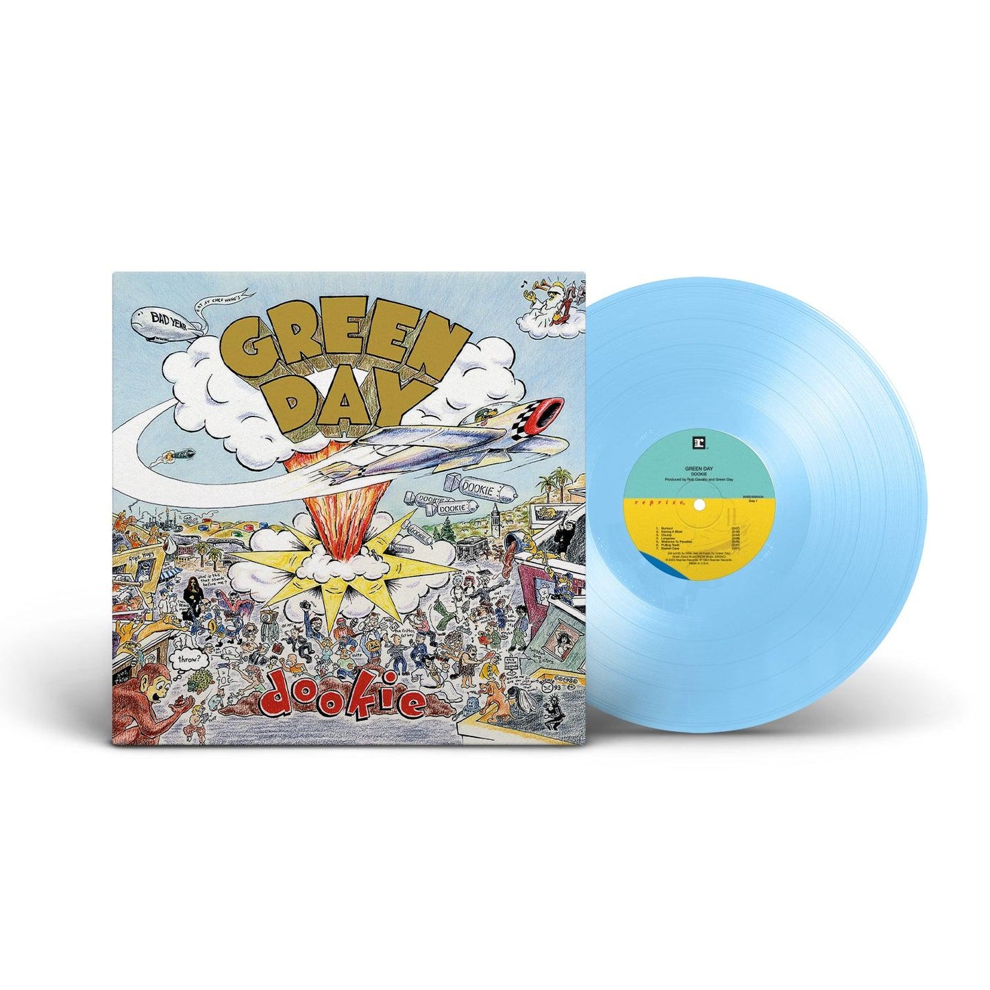 Green Day- Dookie (30th Anniversary Baby Blue Vinyl) - LP