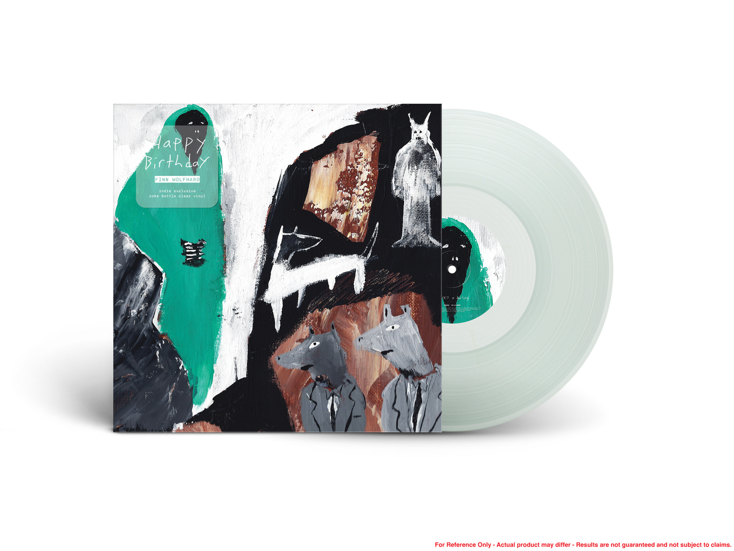 Finn Wolfhard- Happy Birthday (Indie Exclusive Coke Bottle Clear Vinyl) - LP