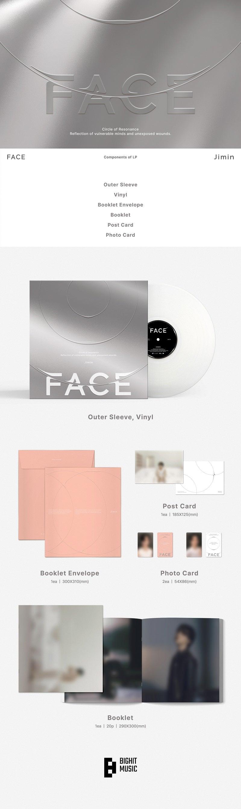 Jimin (BTS)- FACE - LP
