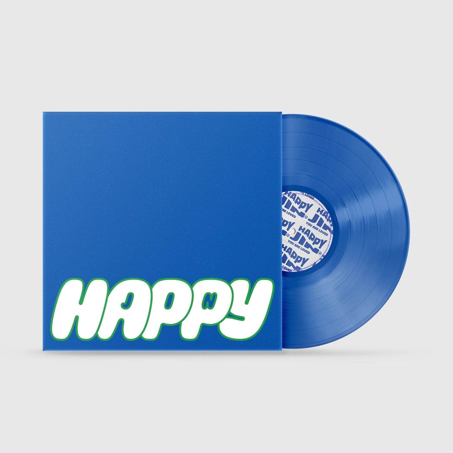 Jin (BTS)- Happy (Blue Vinyl) - LP