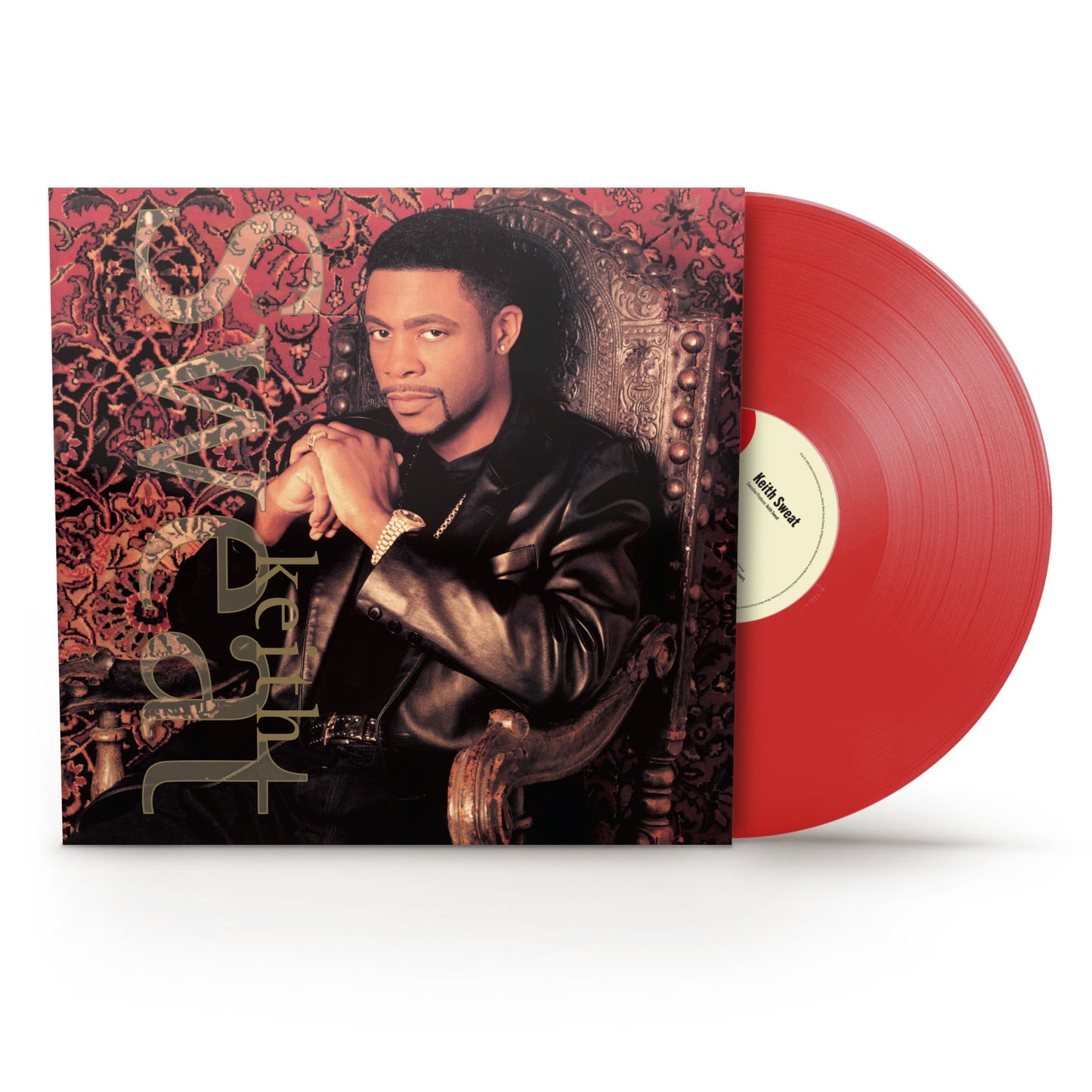 Keith Sweat- Keith Sweat (Elektra 75) (Translucent Red Vinyl) - LP