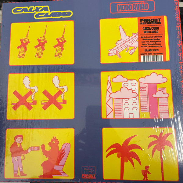 Caixa Cubo- Modo Aviao - LP