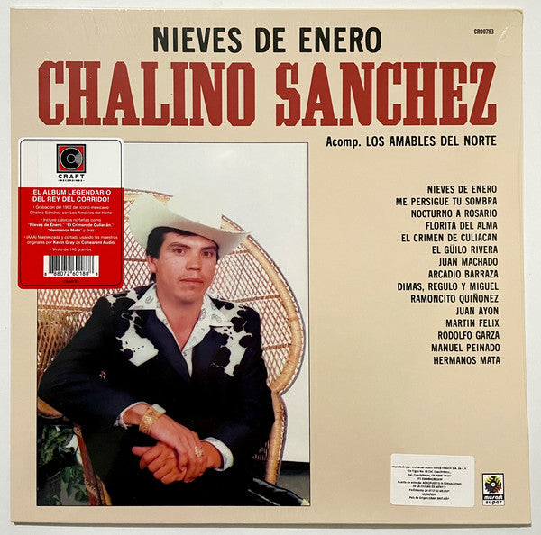 Chalino Sanchez- Nieves De Enero - LP