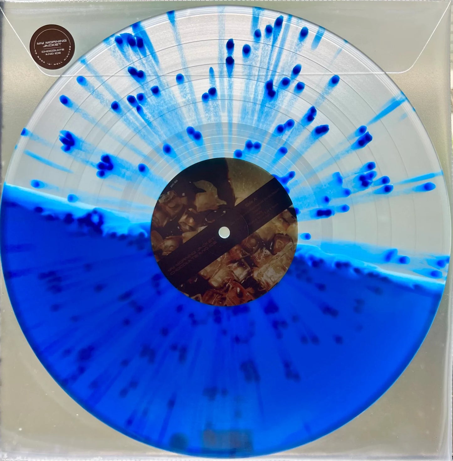 My Morning Jacket- Chocolate and Ice (Blue and White Splatter Vinyl) - LP