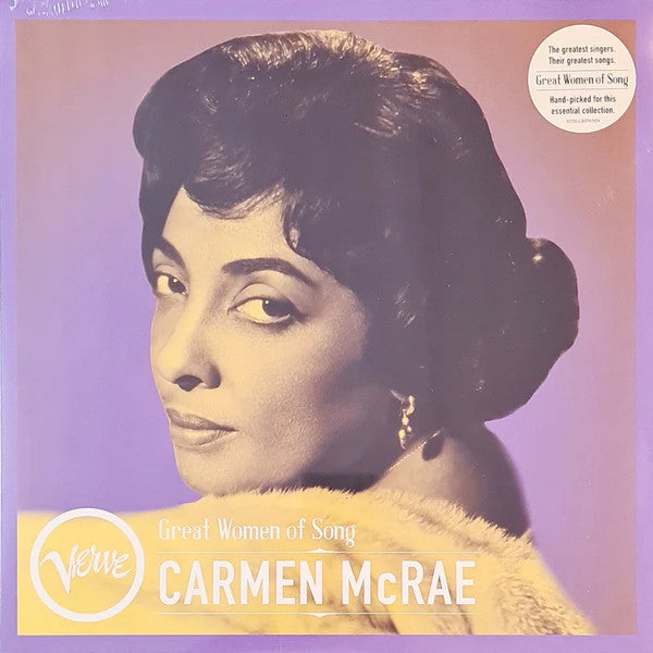 Carmen McRae- Great Women Of Song: Carmen Mcrae - LP
