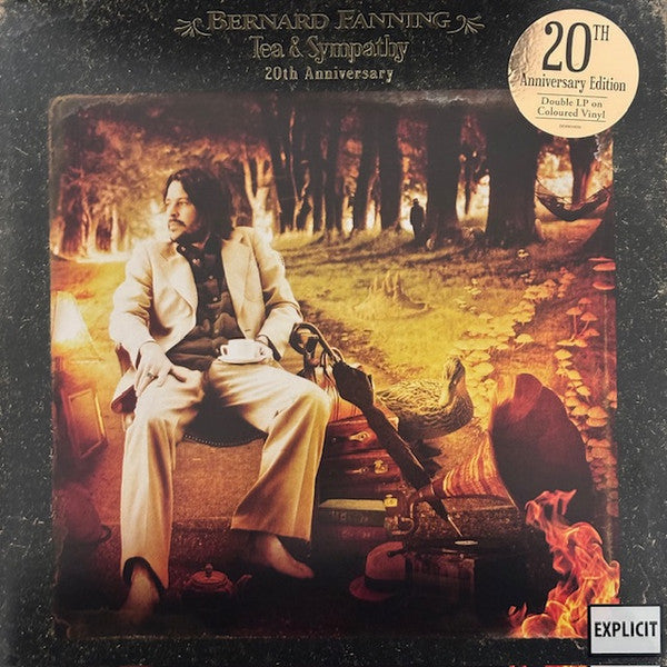 Bernard Fanning- Tea & Sympathy: 20th Anniversary - Transparent Brew-Toned Colored Vinyl - LP