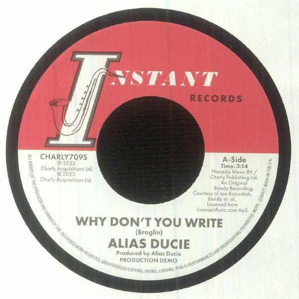 Why Don't You Write (Production Demo) / Why Don't You Write - Limited Remastered 7-Inch Vinyl - LP