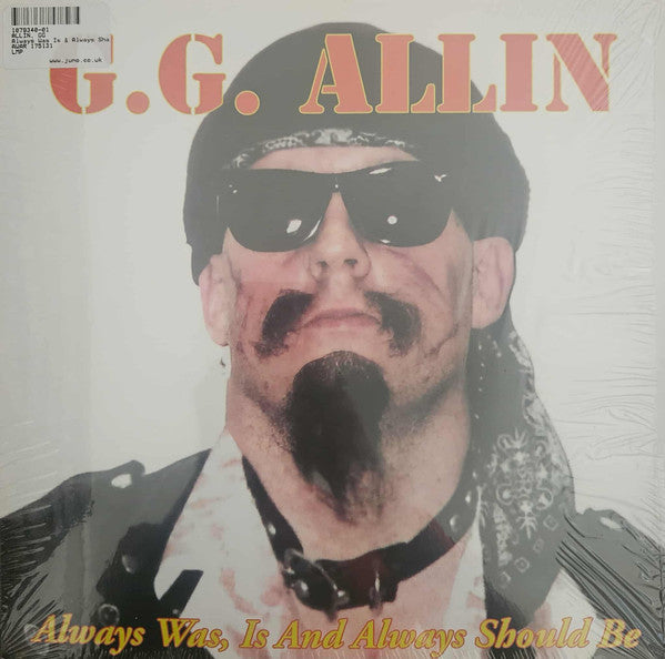 Gg Allin- Always Was, Is And Always Shall Be - LP