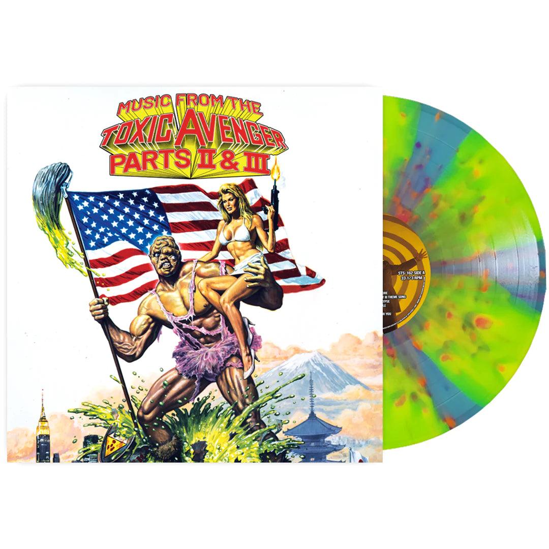 Toxic Avenger Part II & III Soundtrack (Toxic Shock Variant) - LP