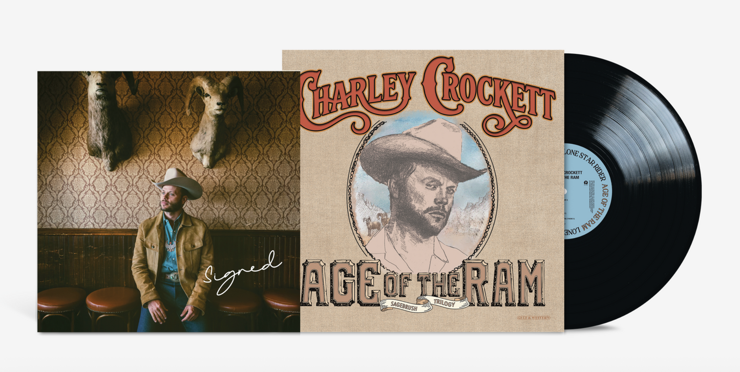 Charley Crockett- Age Of The Ram (Signed Insert) - LP