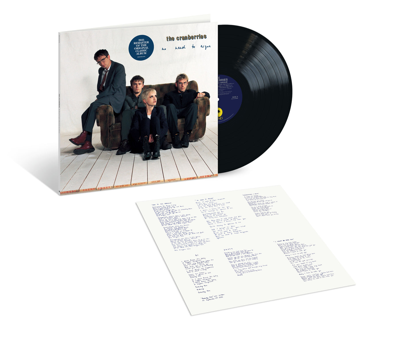 The Cranberries- No Need To Argue (30th Anniversay Remastered Edition) - LP