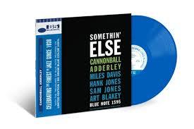 Cannonball Adderley- Somethin' Else (Indie Exclusive Vinyl) (Blue Vinyl) - LP