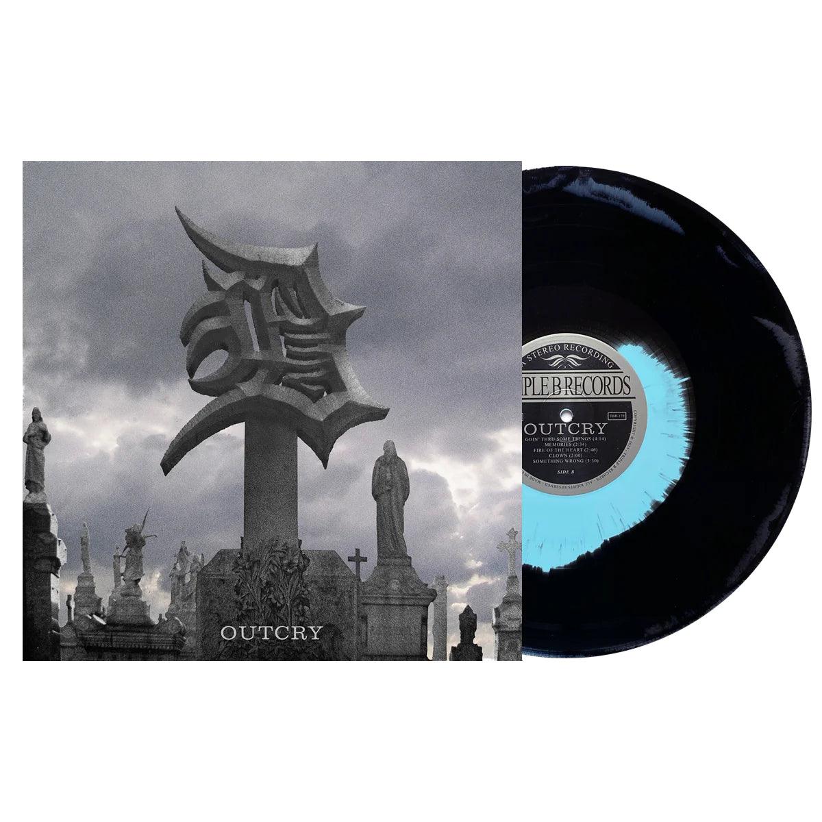 Never Ending Game- Outcry (Black/Blue/Silver) - LP