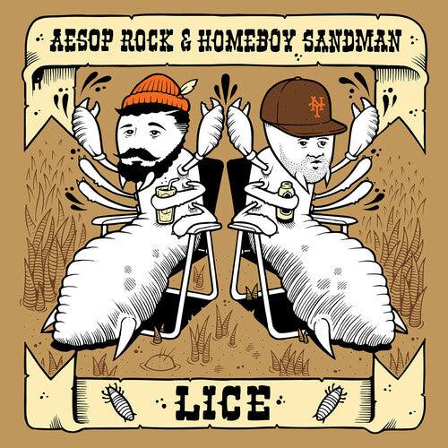 Lice (Aesop Rock & Homeboy Sandman)- Lice (Aesop Rock & Homeboy Sandman) - LP