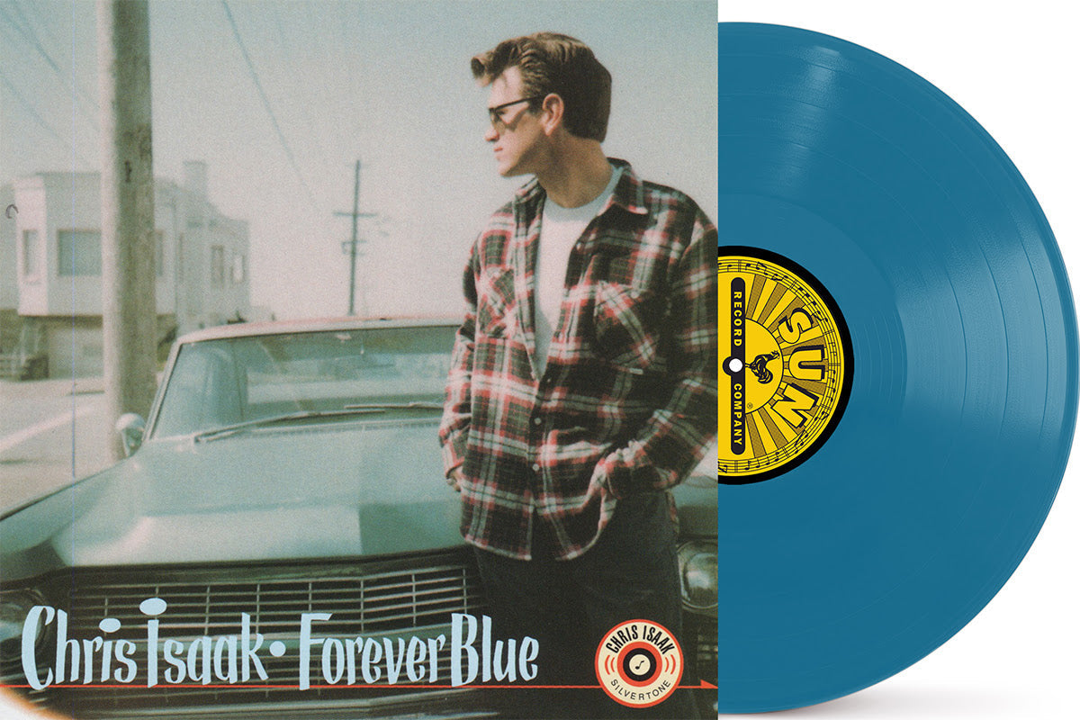 Chris Isaak- Forever Blue (RSD Essential Aqua Blue Vinyl) - LP